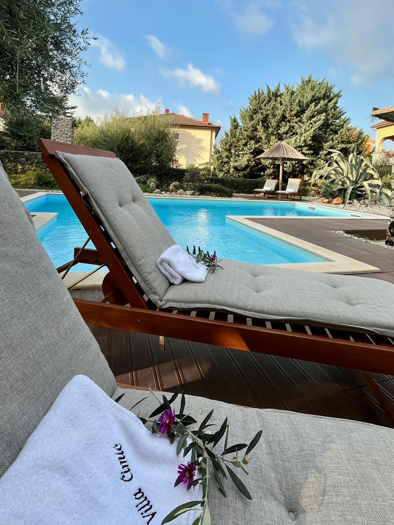 Villa Cimic Krk Town Exterior foto